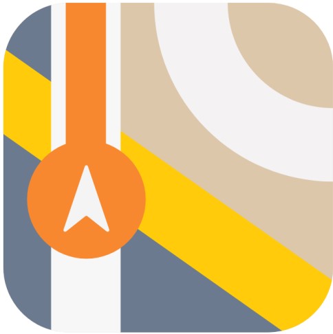 Logo made from map under Graphics in picmonkey